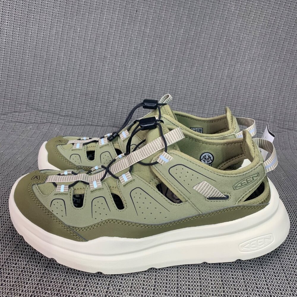 Keen WK450 Mens Size 8.5 green Taupe Outdoor Sandals